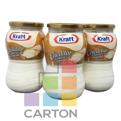 KRAFT CREAM CHEESE SPREAD 3*870GM